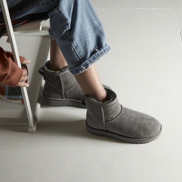 grey mini uggs
